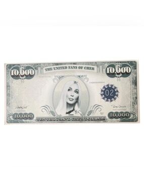 Cher Dollars Living Proof Tour 2002 | 10,000 Dollar Bill